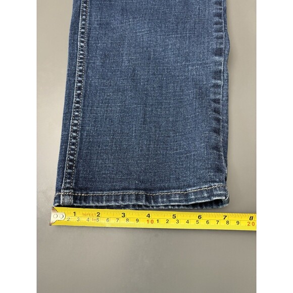 Buffalo David Bitton Jackson Jeans Mens 36x30.5 Straight Stretch Blue Denim - Picture 8 of 16